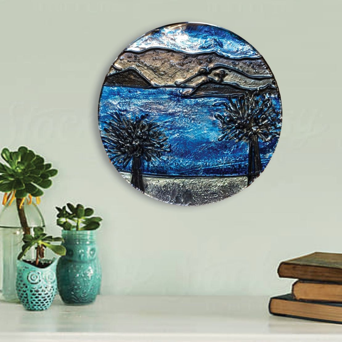 Mountains and landscape discs