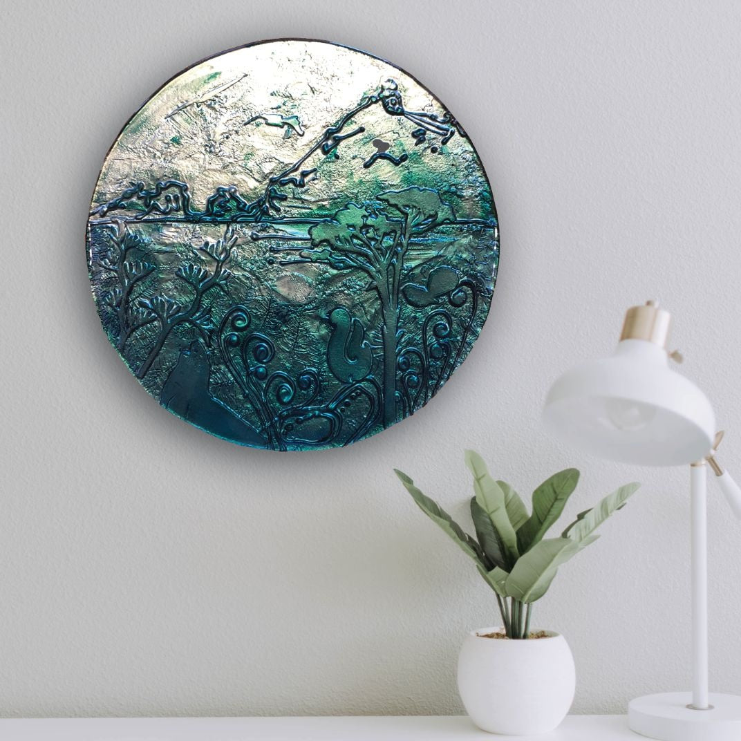 Mountains and landscape discs