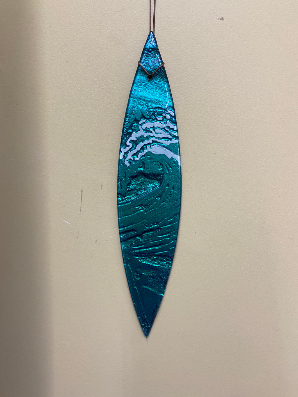 Wave - Wall Art - Medium Surfboard