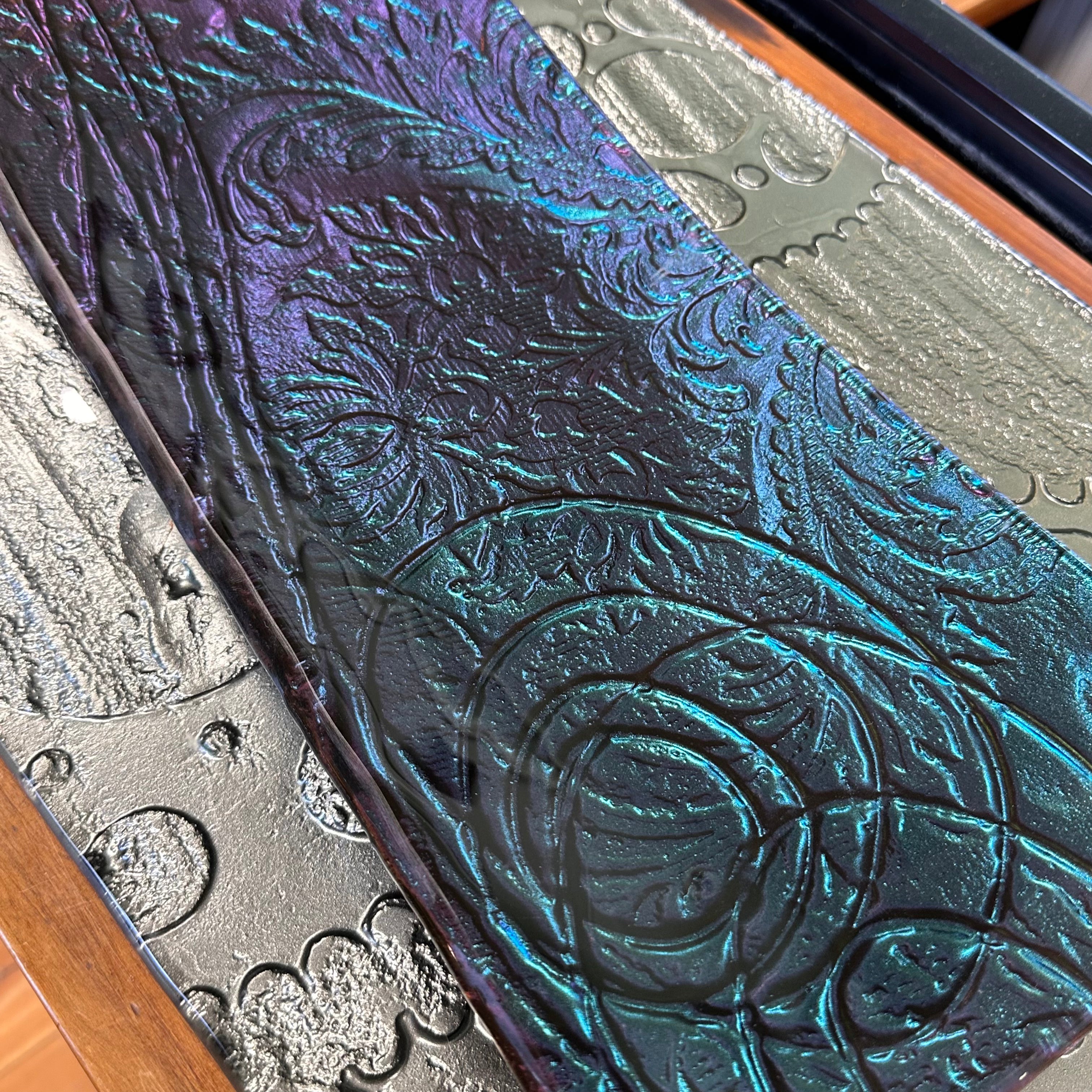 Night sky (teal/purple) - Long Tray