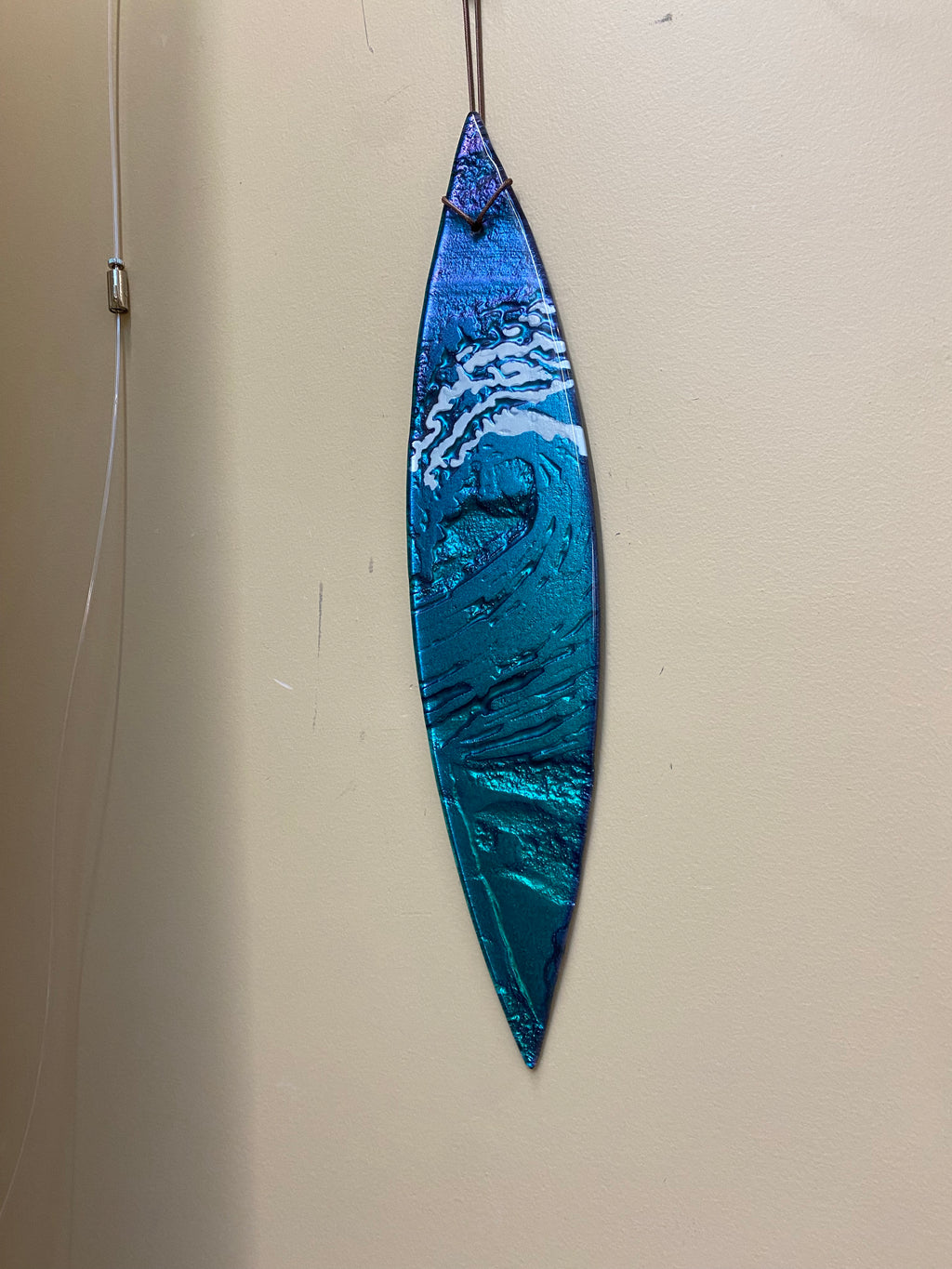 Wave - Wall Art - Medium Surfboard