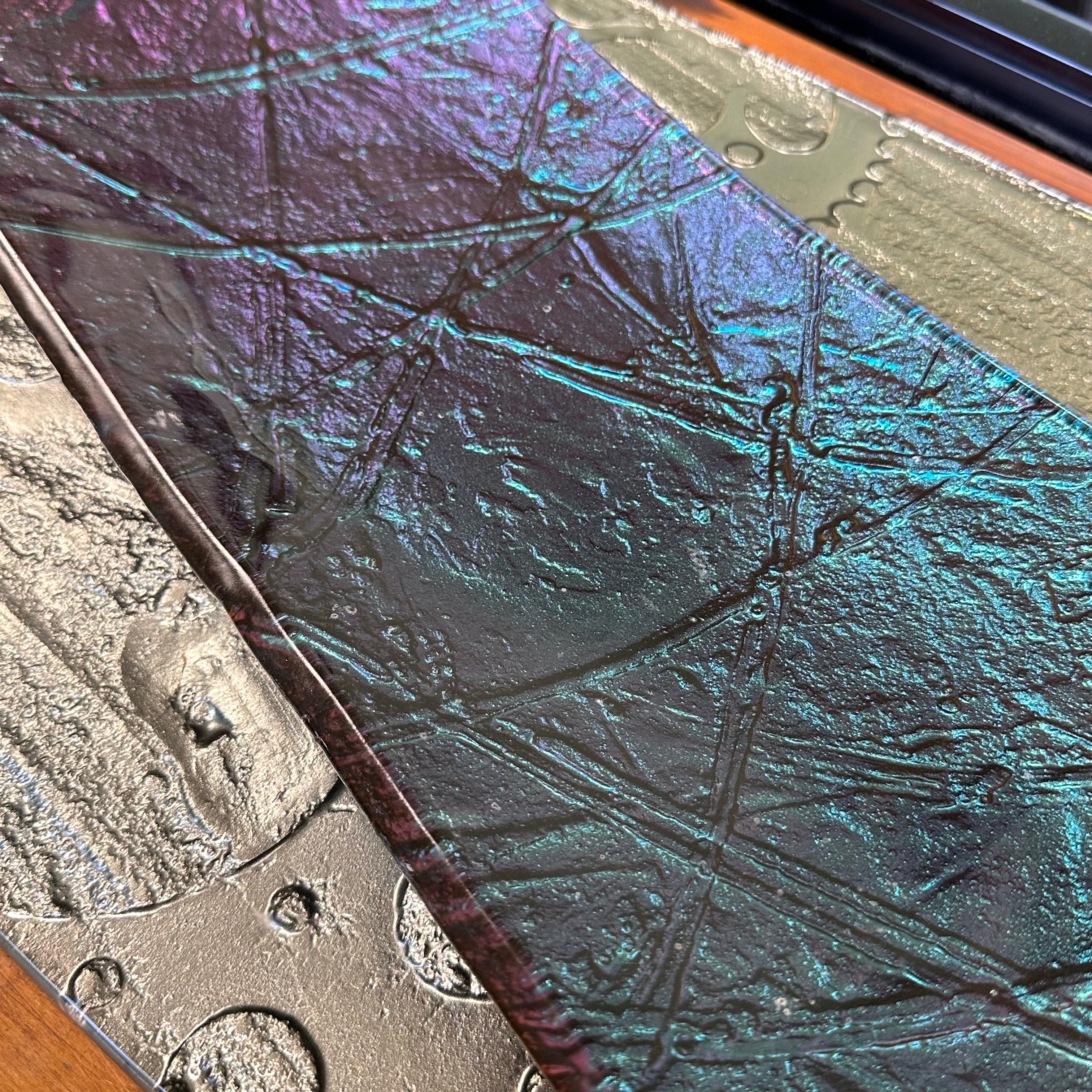 Night sky (teal/purple) - Long Tray