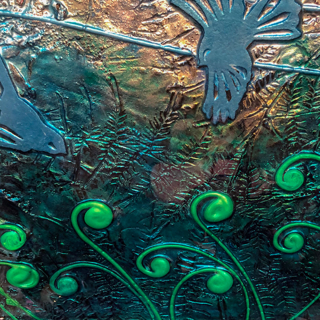 Large Landscape Glass Art - Made to order