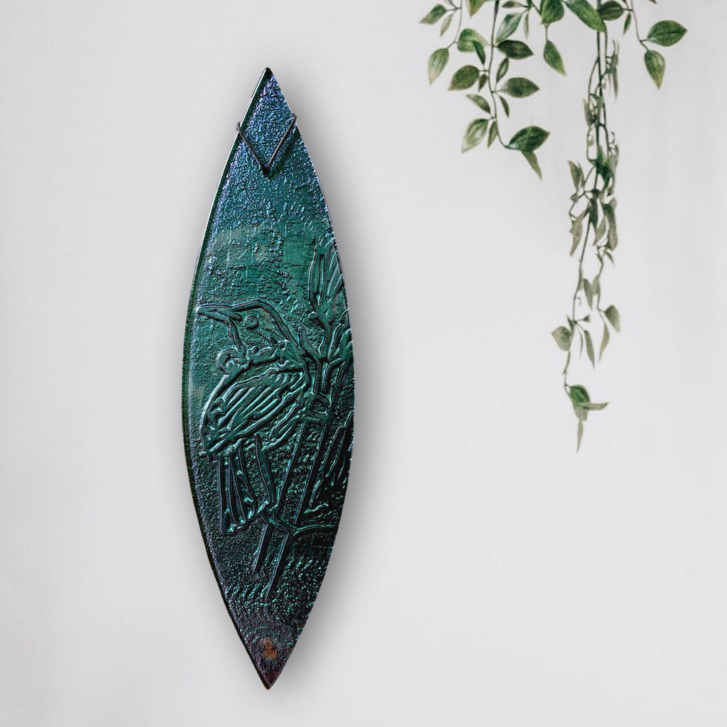 Native Birds -  Wall Art - Single Colour - Large Waka