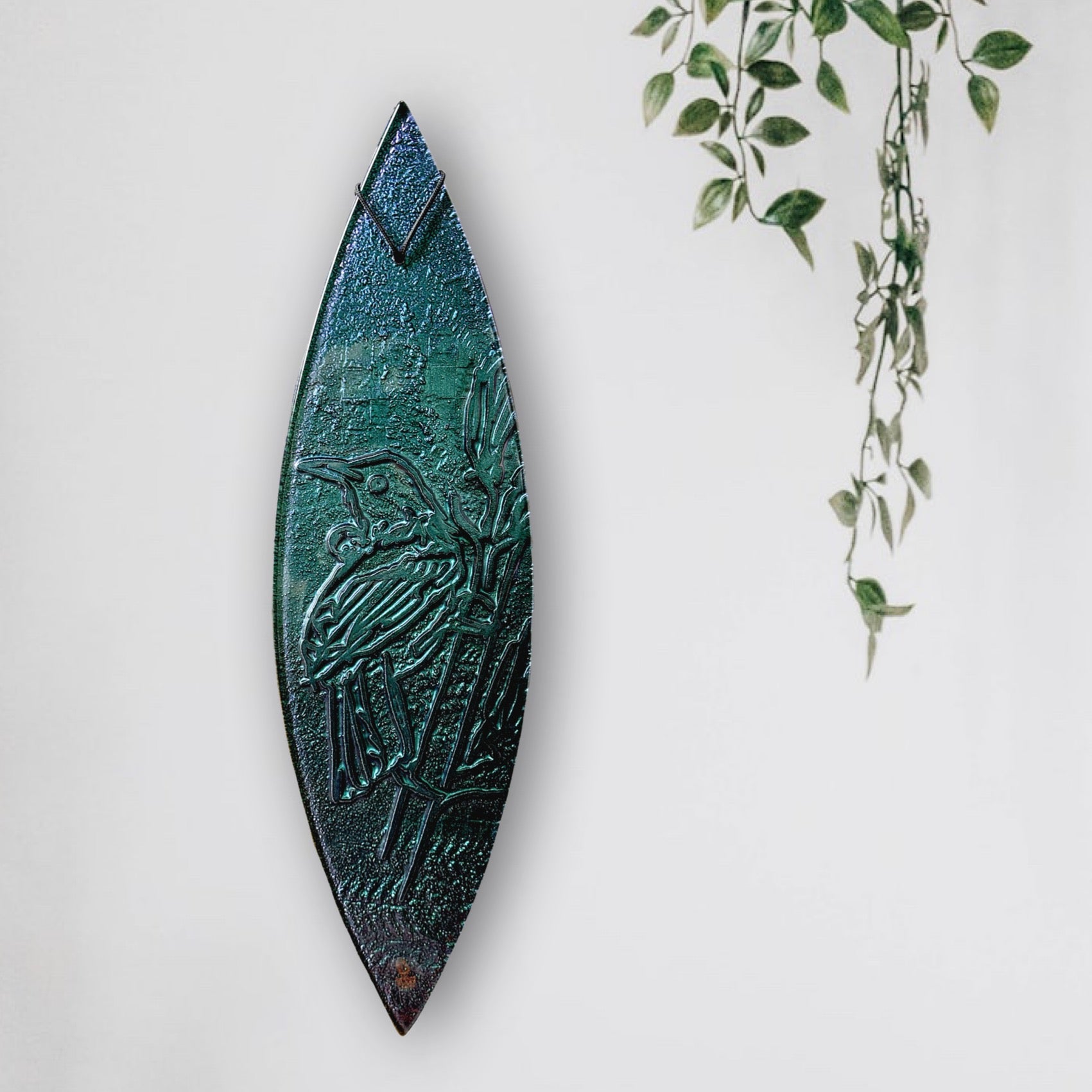 Native Birds -  Wall Art - Single Colour - Large Waka