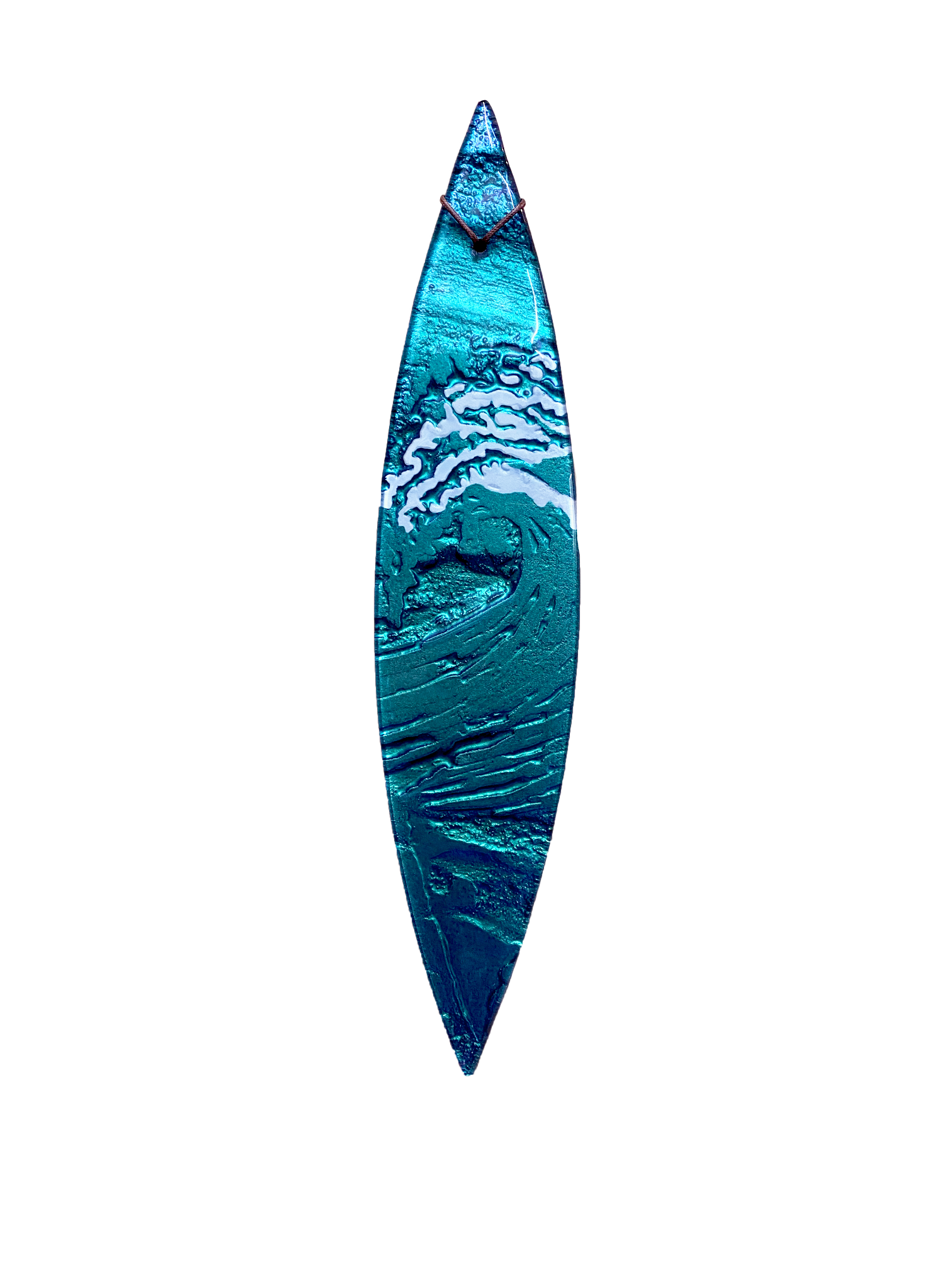 Wave - Wall Art - Medium Surfboard